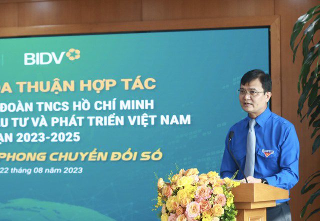T.Ư Đoàn ký kết hợp tác với Ngân hàng BIDV giai đoạn 2023 - 2025 - Ảnh 2. T.Ư Đoàn ký kết hợp tác với Ngân hàng BIDV giai đoạn 2023 - 2025 - Ảnh 2.