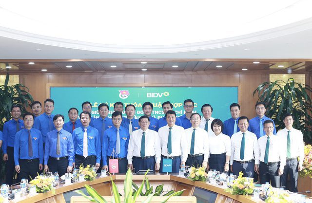 T.Ư Đoàn ký kết hợp tác với Ngân hàng BIDV giai đoạn 2023 - 2025 - Ảnh 4. T.Ư Đoàn ký kết hợp tác với Ngân hàng BIDV giai đoạn 2023 - 2025 - Ảnh 4.