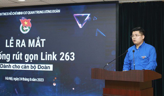 Đoàn Thanh niên T.Ư Đoàn ra mắt Hệ thống rút gọn Link 263   - Ảnh 2.