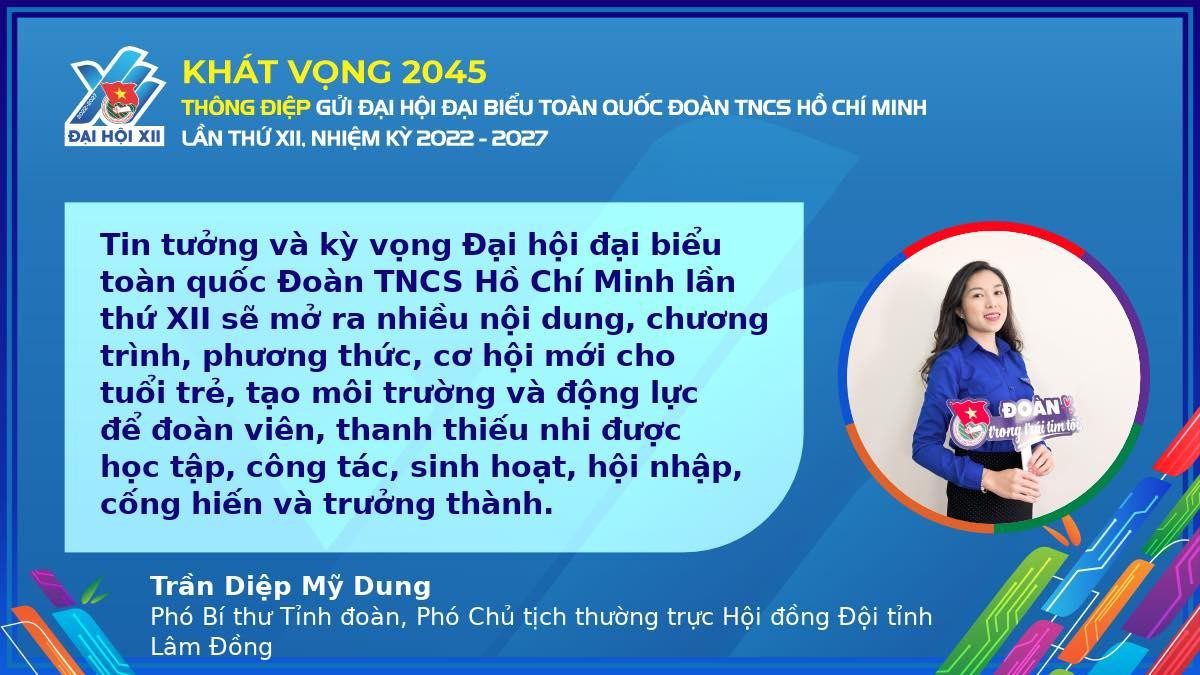 Tin tưởng, kỳ vọng Đại hội Đoàn toàn quốc XII sẽ mở ra nhiều cơ hội mới cho tuổi trẻ ảnh 1