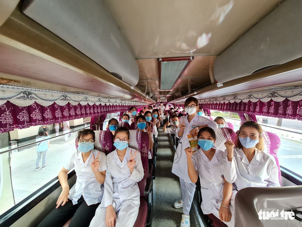 ‘Biệt đội’ chống dịch Hải Dương: 1h chiều phát động, 9h sáng có mặt ở TP.HCM - Ảnh 1. ‘Biệt đội’ chống dịch Hải Dương: 1h chiều phát động, 9h sáng có mặt ở TP.HCM - Ảnh 1.