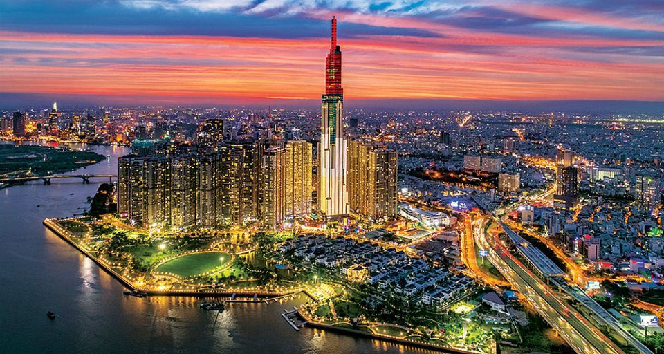 Một góc TP. Hồ Chí Minh hôm nay. Ảnh tư liệu