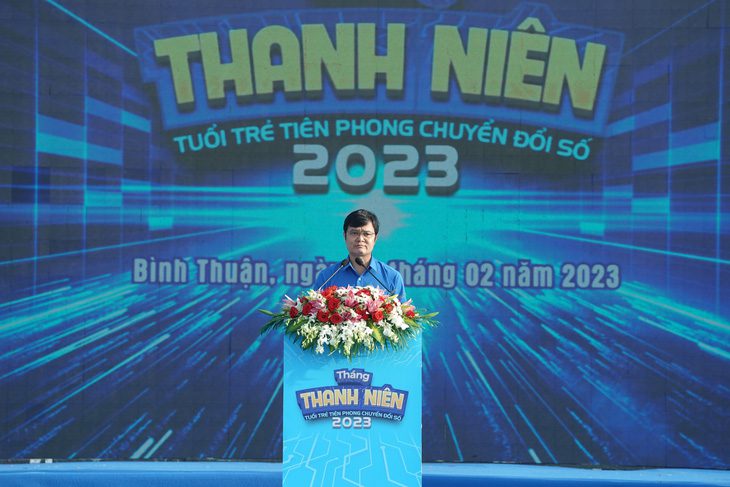 Khởi động Tháng thanh niên 2023 với chủ đề Tuổi trẻ tiên phong chuyển đổi số - Ảnh 1.