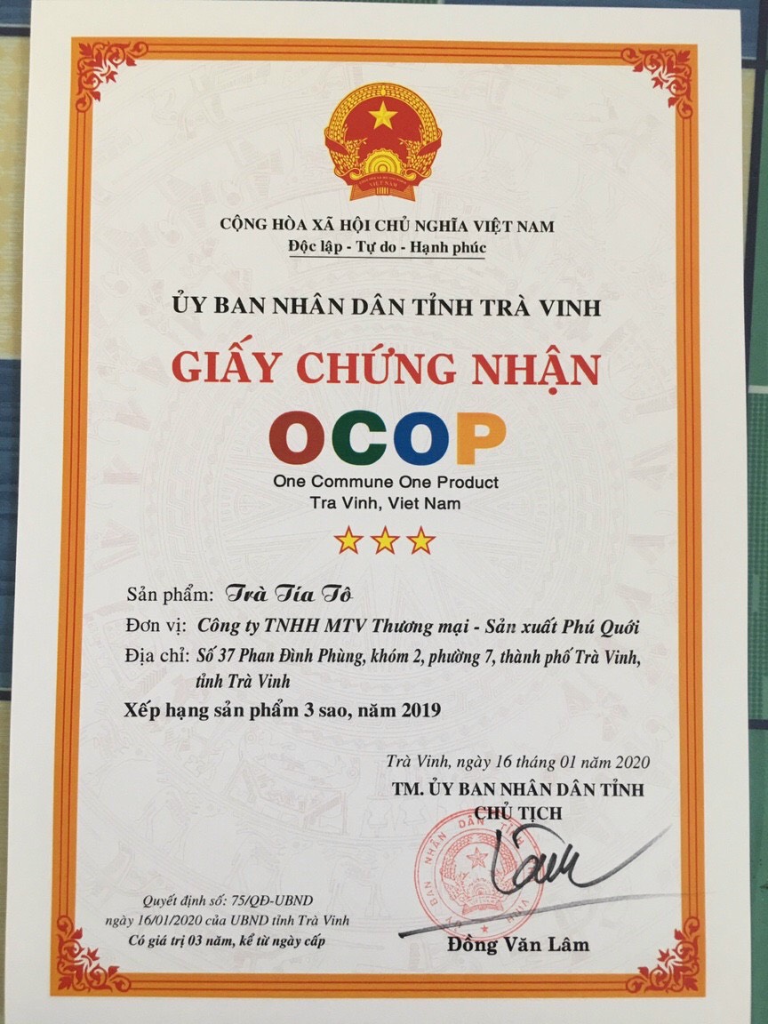 D:\Ổ ĐÌA D\CÔNG TÁC ĐOÀN\NĂM 2024\DI TÍCH LỊCH SỬ VÀ SẢN PHẨM OCOP\Giấy chứng nhận Trà Sâm Đinh lăng.jpg