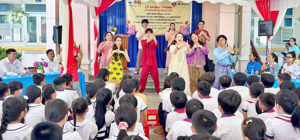 KHÁNH THÀNH CÔNG TRÌNH “LỚP HỌC CHO EM”  TẠI TRƯỜNG TIỂU HỌC HƯNG NHƯỢNG, XÃ HƯNG NHƯỢNG