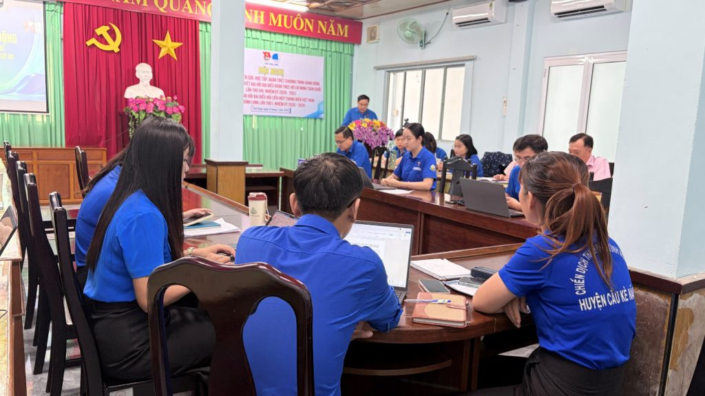 TUỔI TRẺ VĨNH LONG QUYẾT TÂM ĐƯA NGHỊ QUYẾT ĐẠI HỘI ĐOÀN TOÀN QUỐC LẦN THỨ XIII VÀO THỰC TIỄN