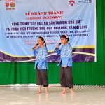 HOÀN THÀNH CÔNG TRÌNH NÂNG CẤP LỚP HỌC VÀ SÂN TRƯỜNG TẠI XÃ NHỊ LONG